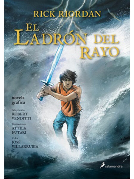 PERCY JACKSON 1 -EL LADRÓN DEL RAYO- NOVELA GRÁFICA