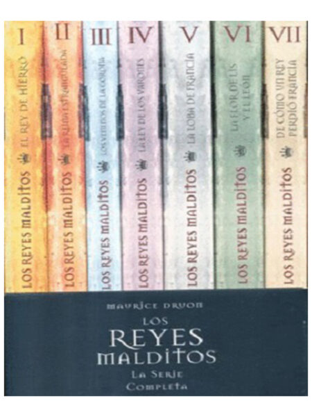 REYES MALDITOS, LOS -ESTUCHE CON 7 LIBROS-