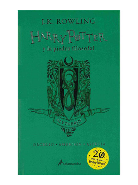 HARRY POTTER 1 SLYTHERIN Y LA PIEDRA FILOSOFAL