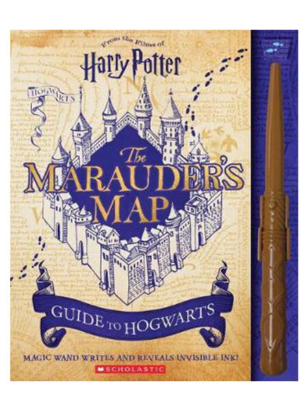 HARRY POTTER -THE MARAUDER´S MAP- GUIDE TO HOWARTS INCLUYE VARITA MAGICA