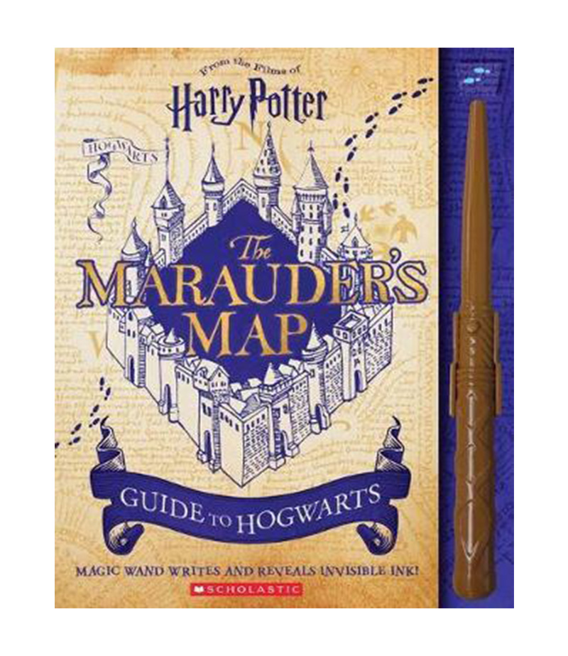HARRY POTTER -THE MARAUDER´S MAP- GUIDE TO HOWARTS INCLUYE VARITA MAGICA
