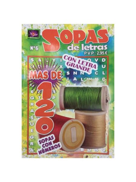 SOPAS DE LETRAS APA -100 PÁGINAS-
