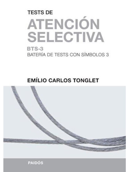TESTS DE ATENCIÓN SELECTIVA -BTS 3- BATERÍA DE TESTS CON SÍMBOLOS 3