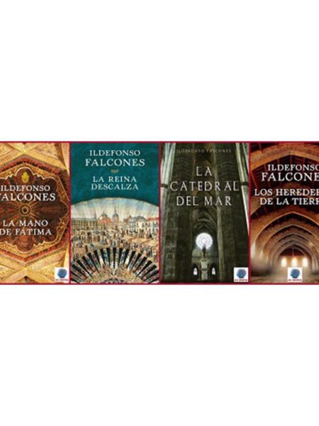 PACK ILDEFONSO FALCONES 3 TOMOS -CATEDRAL DEL MAR / HEREDEROS TIERRA / REINA DESCALZA-