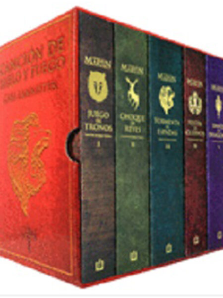 PACK CASA LANNISTER 5 TOMOS -JUEGO DE TRONOS-