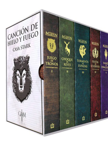 PACK CASA STARK 5 TOMOS -JUEGO DE TRONOS-