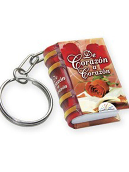 DE CORAZÓN A CORAZÓN -MINIBOOKS- LLAVERO