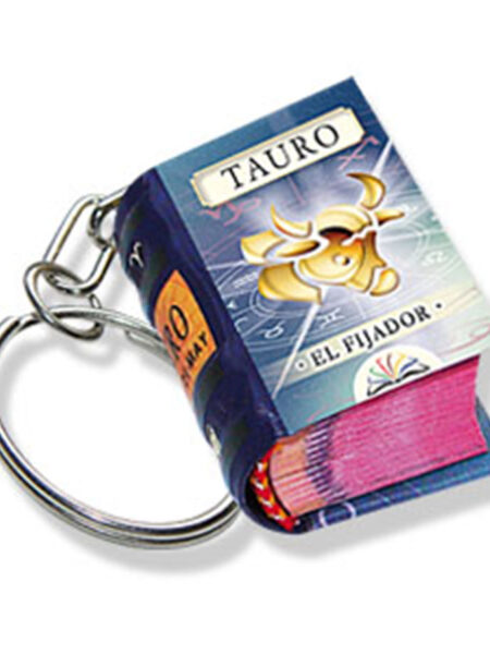 TAURO -EL FIJADOR- LLAVERO -MINIBOOKS-