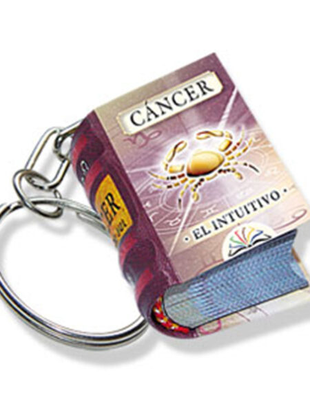 CÁNCER -EL INTUITIVO- LLAVERO -MINIBOOKS-