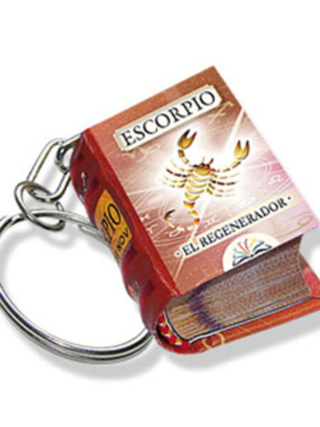 ESCORPIO -EL REGENERADOR- LLAVERO -MINIBOOKS-