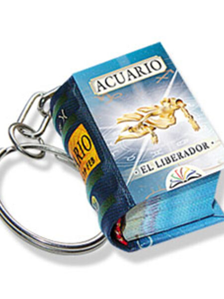 ACUARIO -EL LIBERADOR- LLAVERO -MINIBOOKS-