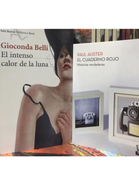 PACK  2 TOMOS -CUADERNO ROJO - INTENSO CALOR DE LA LUNA
