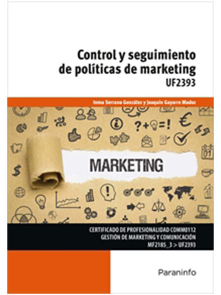 CONTROL Y SEGUIMIENTO DE POLÍTICAS DE MARKTING