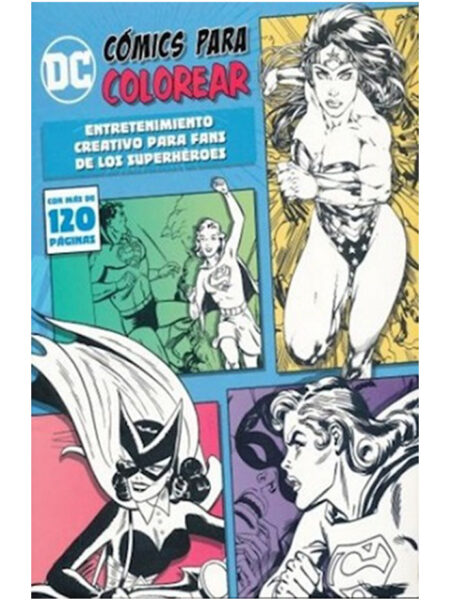 DC COMICS PARA COLOREAR HEROÍNAS