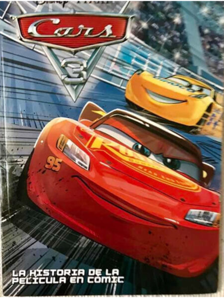 CARS 3 LA HISTORIA DE LA PELÍCULA EN CÓMIC
