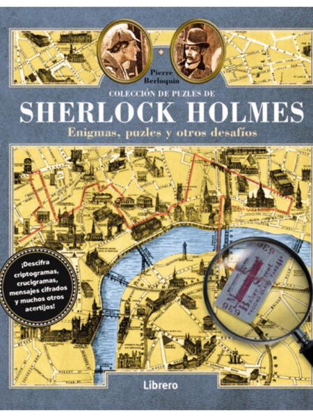 SHERLOCK HOLMES COLECCIÓN DE PUZZLES, ENIGMAS PUZZLES Y OTROS DESAFÍOS