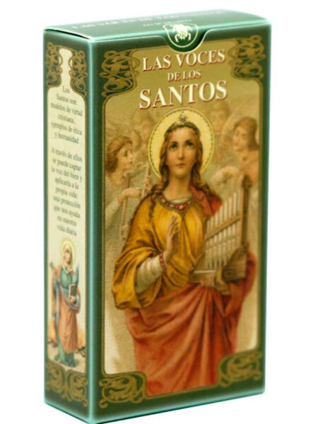 TAROT LAS VOCES DE LOS SANTOS (LIBRO + CARTAS)