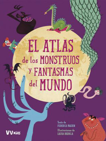 ATLAS DE LOS MONSTRUOS Y FANTASMAS DEL MUNDO, EL -VVKIDS-
