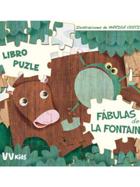 FÁBULAS DE LA FONTAINE -LIBRO PUZZLE-