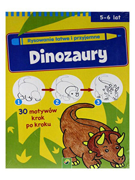 APRENDE A DIBUJAR PASO A PASO DINOSAURIOS (DINOSZAURUSZOK)