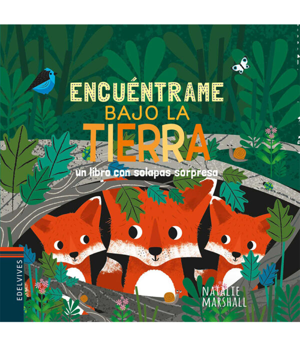 BAJO TIERRA -ENCUÉNTRAME- UN LIBRO CON SOLAPAS SORPRESA