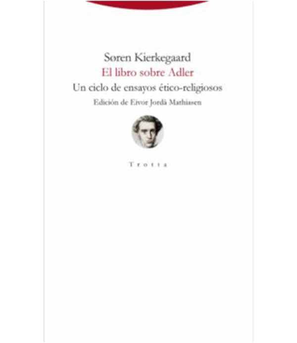 LIBRO SOBRE ADLER -UN CICLO DE ENSAYOS ÉTICO-RELIGIOSOS-