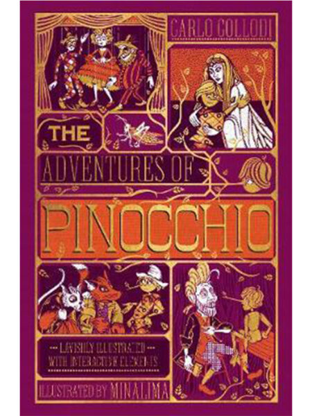 ADVENTURES OF PINOCCHIO, THE -ILUSTRATED WITH INTERACTIVE ELEMENTS-