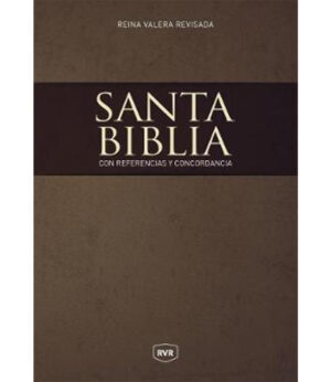 SANTA BIBLIA REINA VALERA REVISADA CON REFERENCIAS Y CONCORDANCIA -TD-