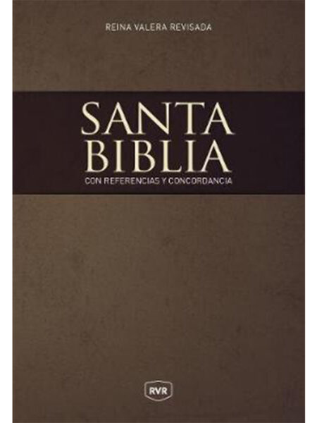 SANTA BIBLIA REINA VALERA REVISADA CON REFERENCIAS Y CONCORDANCIA -TD-