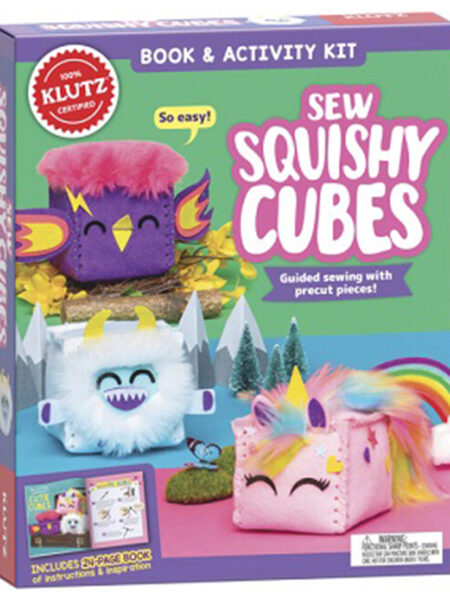 SEW SQUISHY CUBES -BOOK & ACTIVITY KIT-