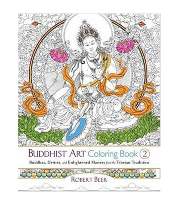 BUDDHIST ART -COLORING BOOK 2-