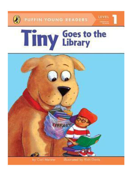 TINY GOES TO THE LIBRARY -LEVEL 1-