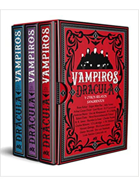 VAMPIROS DRÁCULA Y OTROS RELATOS SANGRIENTOS -ESTUCHE-