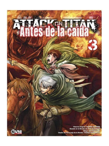ATTACK ON TITAN -ANTES DE LA CAÍDA- 3