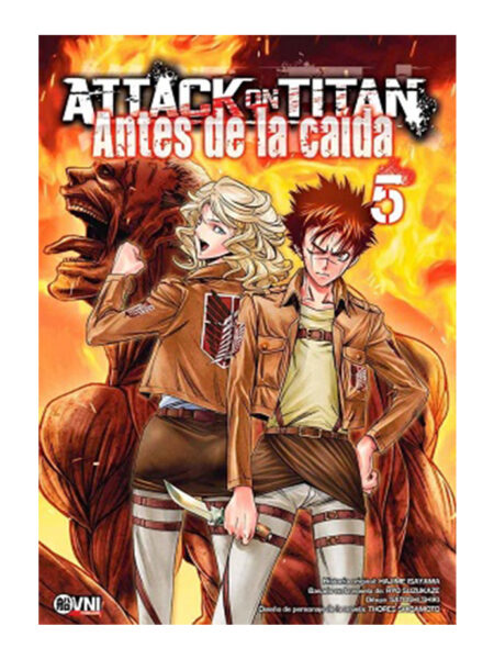 ATTACK ON TITAN -ANTES DE LA CAÍDA- 5