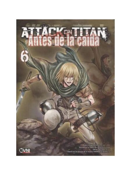 ATTACK ON TITAN -ANTES DE LA CAÍDA- 6