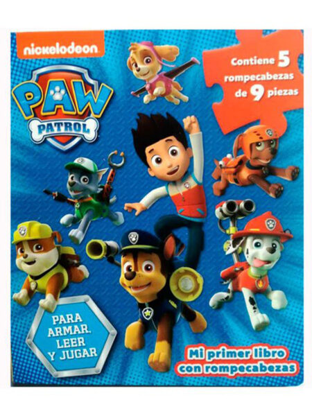 NICKELODEON -MI PRIMER LIBRO DE ROMPECABEZAS-