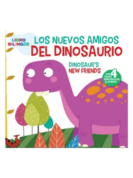 NUEVOS AMIGOS DEL DINOSAURIO, LOS -LIBRO BILINGÜE-