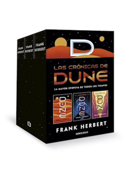 CRONICAS DE DUNE, LAS -ESTUCHE- DUNE - EL MESIAS DE DUNE - HIJOS DE DUNE