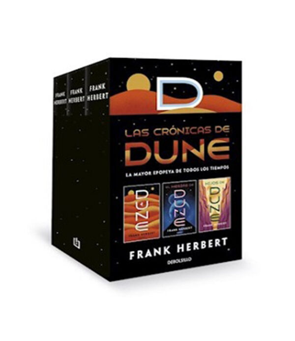 CRONICAS DE DUNE, LAS -ESTUCHE- DUNE - EL MESIAS DE DUNE - HIJOS DE DUNE