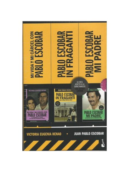 PACK PABLO ESCOBAR -TRES LIBROS-