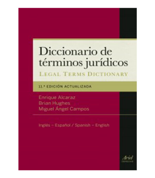 DICCIONARIO DE TÉRMINOS JURÍDICOS INGLÉS ESPAÑOL -TD-