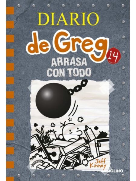 DIARIO DE GREG 14 -ARRASA CON TODO- -TAPA DURA-