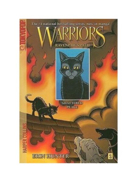 WARRIORS MANGA RAVENPAW'S PATH 1 SHATTERED PEACE