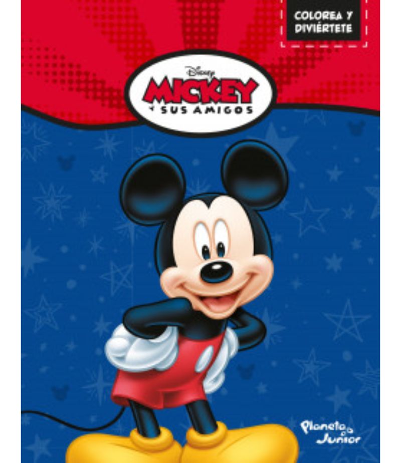 COLOREA Y DIVIÉRTETE MICKEY