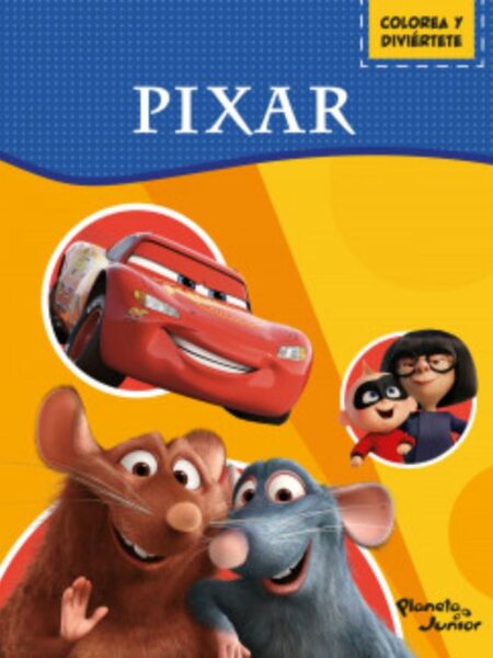 COLOREA Y DIVIÉRTETE PIXAR