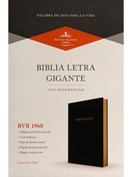 BIBLIA REINA VALERA LETRA GIGANTE CON REFERENCIAS