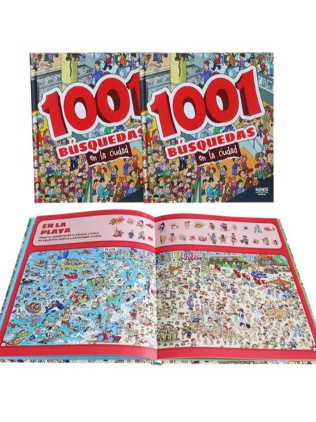 1001 BÚSQUEDAS EN LA CIUDAD -TAPA DURA-