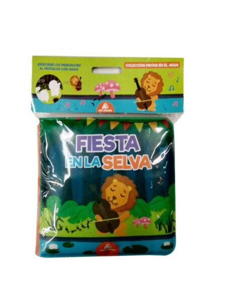 FIESTA EN LA SELVA -PINTAR EN EL AGUA-