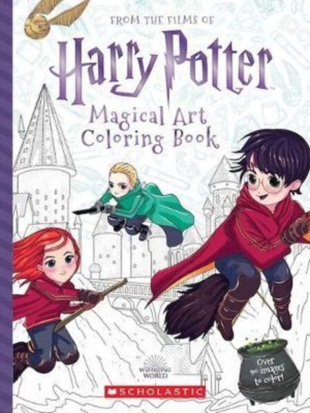 MAGICAL ART COLORING BOOK -FROM THE FILMS OF HARRY POTTER-